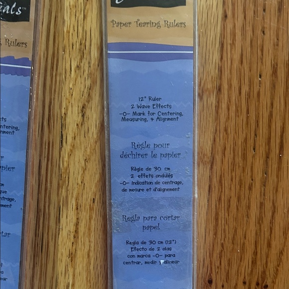 Essentials Paper Tearing RulersSet - Picture 3 of 5